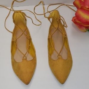 Old Navy lace up flats